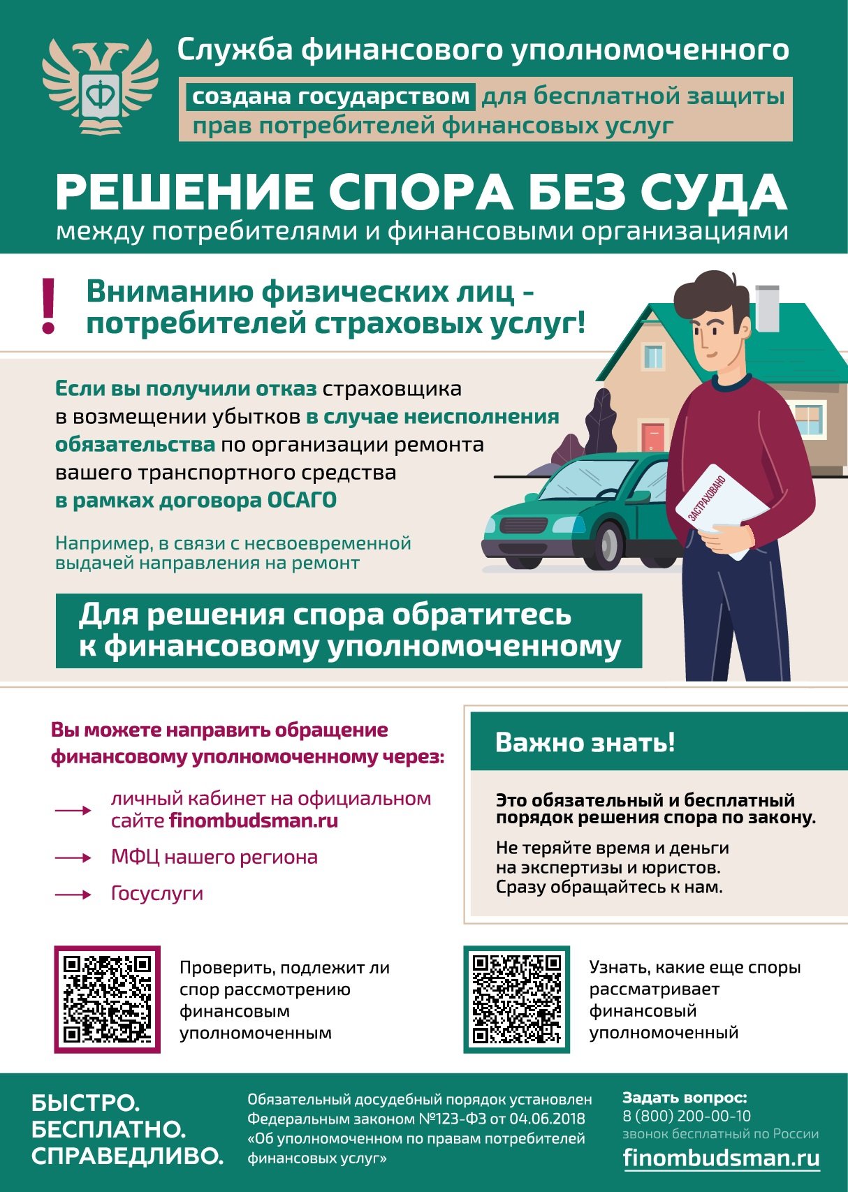 О службе финансового уполномоченного 
